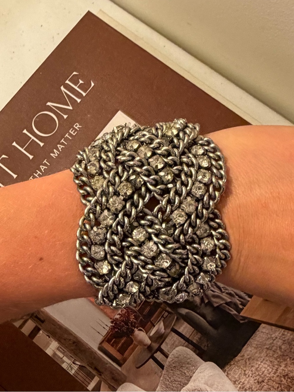 Stella & Dot Silver Bracelet